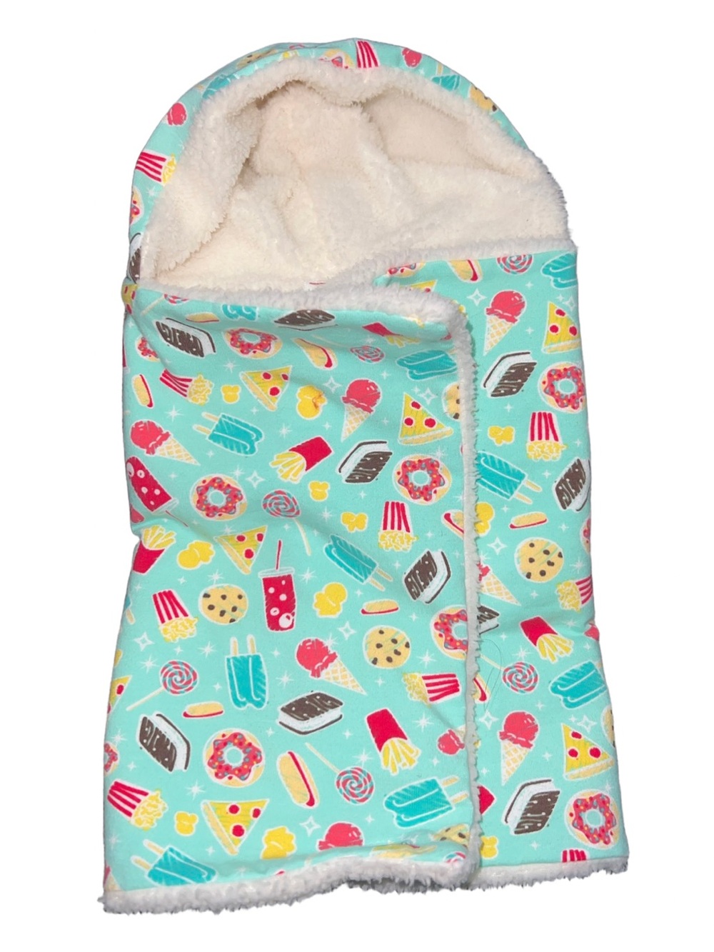 American Girl Hooded Wearable Blanket for 18" Doll from Double Fun Sleepover Set